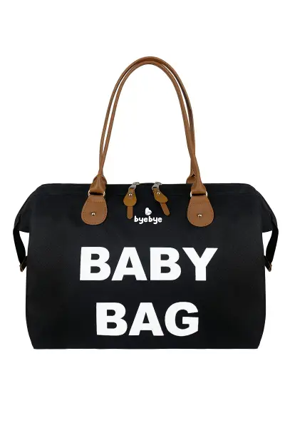 Byebye Baby Bag Anne Bebek Bakım ve Kadın Çantası ( SIYAH )