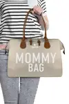 8681078035129 - Byebye Mommy Bag Anne Bebek Bakım ve Kadın Çantası ( BEJ )