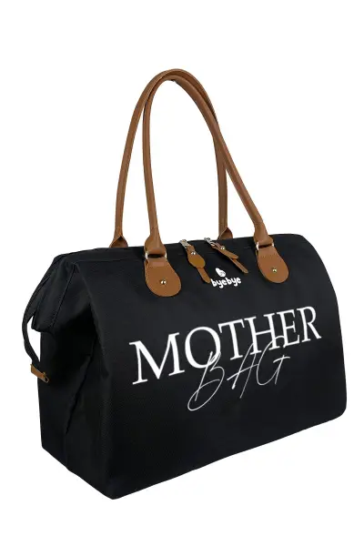 Byebye Mother Bag Anne Bebek Bakım ve Kadın Çantası ( SIYAH )