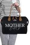 8681078035167 - Byebye Mother Bag Anne Bebek Bakım ve Kadın Çantası ( SIYAH )