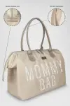  Stylo Mommy Bag USA Anne Bebek Bakım Ve Kadın Çantası (BEIGE)