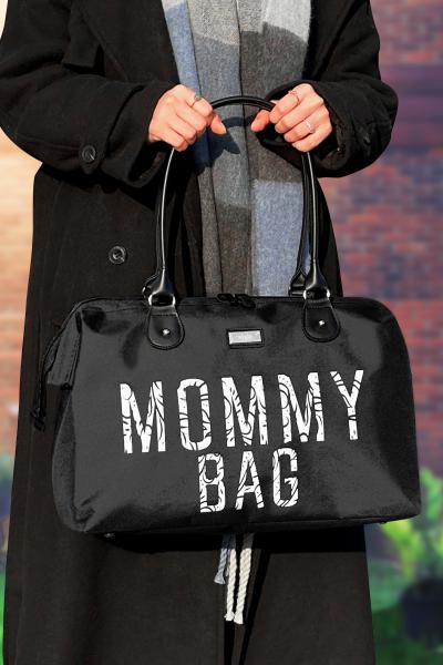  Stylo Mommy Bag USA Anne Bebek Bakım Ve Kadın Çantası (SIYAH)