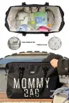  Stylo Mommy Bag USA Anne Bebek Bakım Ve Kadın Çantası (SIYAH)