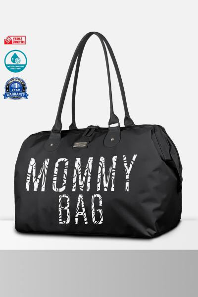  Stylo Mommy Bag USA Anne Bebek Bakım Ve Kadın Çantası (SIYAH)